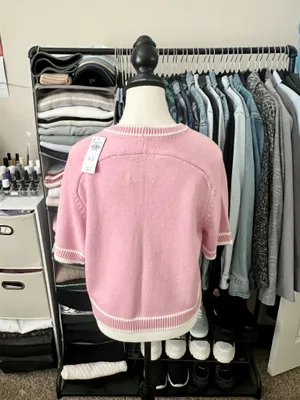 Abercrombie & Fitch Sweater Tee Pink Size M thumbnail 2