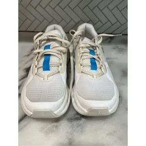 On Cloudrunner Women’s Size 7.5 White Blue Running Shoes EU 38.5 CloudTec thumbnail 5