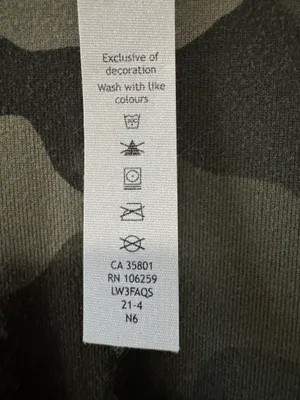 Lululemon Its Rulu Run Long Sleeve Shirt in Heritage 365 Camo Medium Olive Multi thumbnail 14