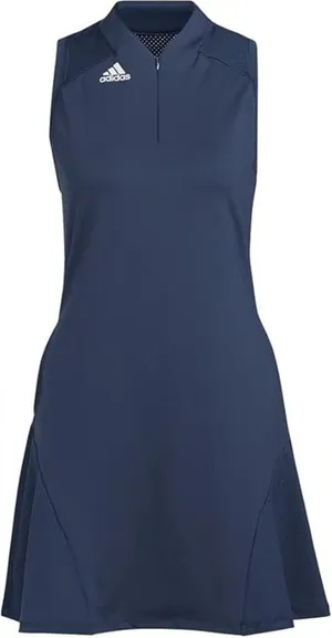 Adidas Women's HEAT.RDY Sleeveless Golf Dress in navy blue small thumbnail 1