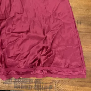 VTG Y2K Victoria's Secret‎ Burgundy Lace Chemise Size Small thumbnail 3