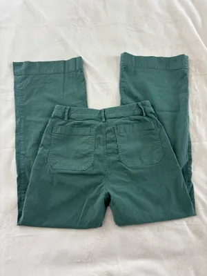 J.Crew Green Wide Leg Pants thumbnail 3