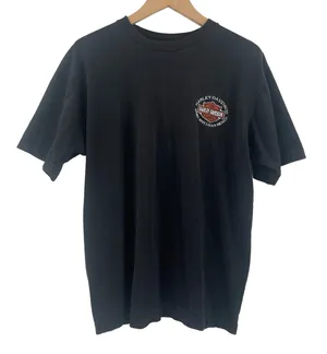 HARLEY DAVIDSON Motorcycles T-Shirt Size S/M Cabo San Lucas Mexico Embroidery thumbnail 1