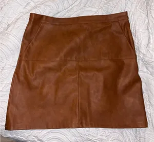 Shinestar Faux Leather Skirt thumbnail 1