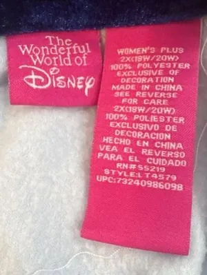 The Wonderful World Of Disney Eeyore Bored Hoodie Size 2X thumbnail 4
