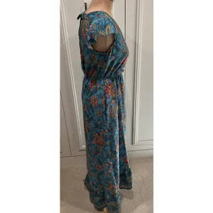 Band Of The‎ Free Faux Wrap Maxi Dress Floral Boho Peasant Romantic Cottagecore thumbnail 6