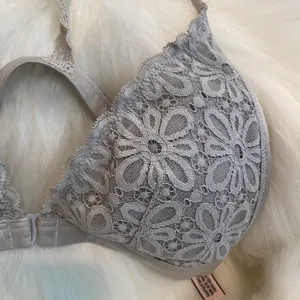 Victoria’s Secret Gray Lace Bralette Size XS thumbnail 2