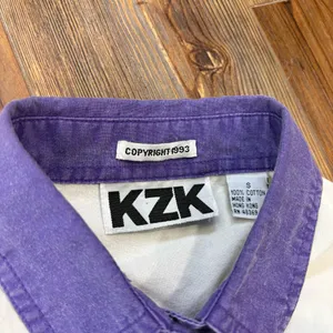 Vintage 90s KZK Horse Print Western Button Front Shirt thumbnail 3