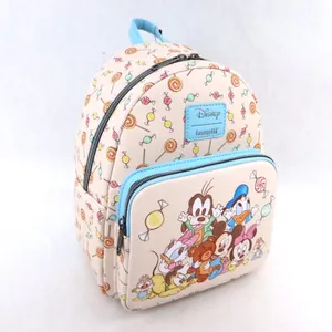 Loungefly Disney Baby Mickey Mouse Friends Mini Backpack Candy Blue Trim thumbnail 1