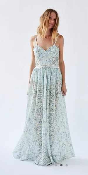 ✨For Love & Lemons Cecelia Maxi Dress M✨ thumbnail 1