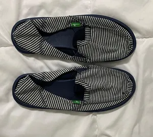 Sanuk Blue And White Striped thumbnail 1
