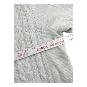 J. Jill Womens XL Ivory Cable Knit Chenille Fishermans Pullover Sweater Timeless thumbnail 5