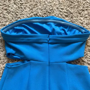Princess Polly Alaska Strapless Mini Dress in Blue Size Women’s 4 - Small thumbnail 4