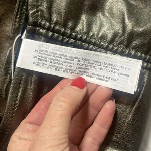 ZARA NWT Metallic Pencil Skirt thumbnail 4