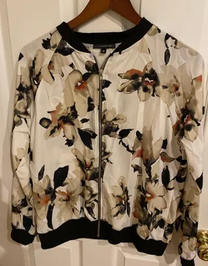 West Kei Floral Bomber Jacket thumbnail 2