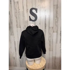 Chicago Hoodie Size Small Black Graphic Pullover Sweatshirt thumbnail 3