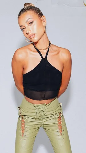 Princess Polly Katie Top Black thumbnail 1