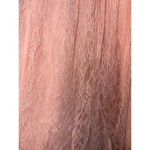 New‎ $595 ALICE & OLIVIA Charlsie Smocked Dress English Rose Pink Lace Long Sz 2 thumbnail 15