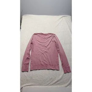 Lululemon Swiftly Tech Long Sleeve Shirt Pink Heathered Crew Neck Size 6 4501 thumbnail 3