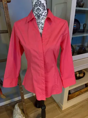 Lee Riders size small pink button down shirt thumbnail 1