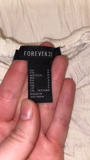 Forever 21 Top thumbnail 2