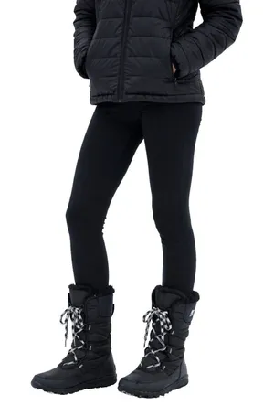 Sorel Whitney Short Lace Boots Womens 9.5 Black Waterproof Winter Snow NL3085 thumbnail 1