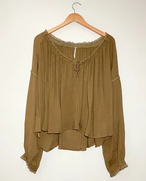 Free People Banda Blouse thumbnail 1