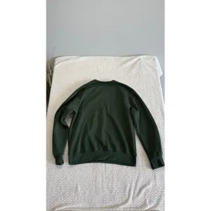 New York Popular Miami Sweatshirt Womens Medium Forest Green Varsity Crewneck thumbnail 3