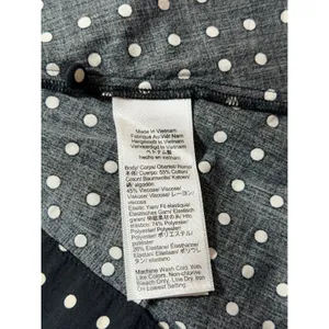 Madewell Dress Sz 10 Black White Polka Dot Smocked Ruffle Mini Sundress Retro thumbnail 12