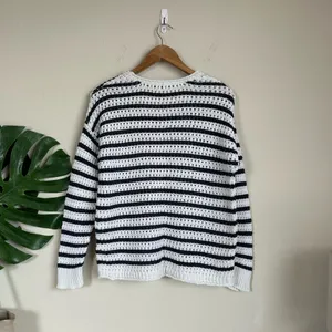 Madewell Cotton Striped Sweater thumbnail 5