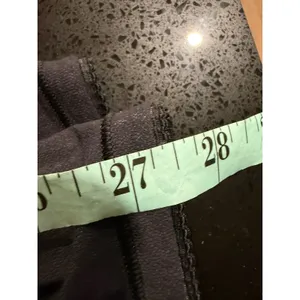 Lululemon High Waist Black‎ Mesh Panel Leggings Women's Size 4 thumbnail 8