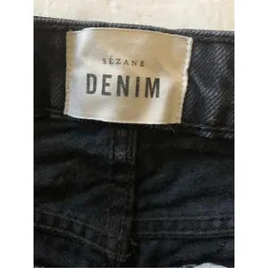 Sézane Denim jeans black women's size 25 thumbnail 3