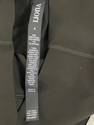 Vuori Halo Slim Flare High-Waist Flare Yoga Pants Leggings Kale green Size S thumbnail 7
