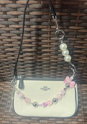 coach Nolita 19 cp490 with bag charm chain thumbnail 1