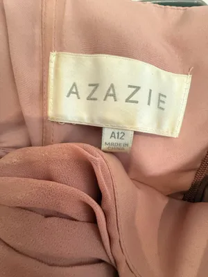 Azazie Bridesmaid Dusty Rose Dress thumbnail 4