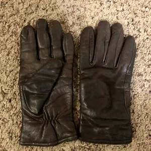 Thinsulate Insulation Leather Gloves Womens M Used Brown 40 Gram thumbnail 2