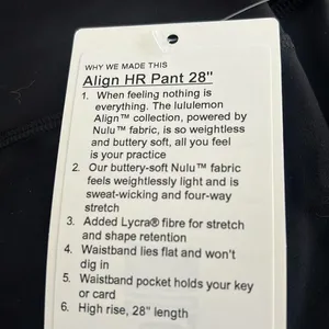Lululemon Leggings HR Pants 28” thumbnail 3