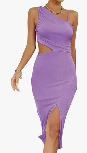 Purple dress Size L thumbnail 1