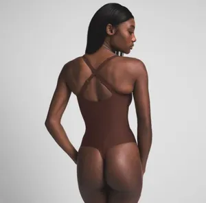 SKIMS Body Unlined Plunge Bodysuit S thumbnail 3