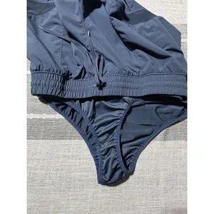 90 Degree by Reflex Womens Large Dark Gray Running Shorts Athletic Activewear thumbnail 5