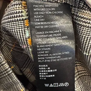 Anthropologie Roma Plaid Chenille Trousers 4 thumbnail 7