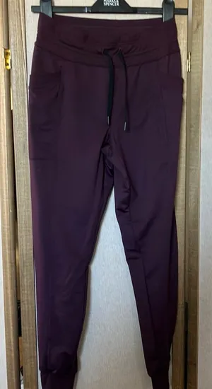 FINAL MARKDOWN 32 Degrees Deep Purple Joggers xs thumbnail 1