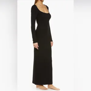 SKIMS Soft Lounge Long Sleeve Dress, Size X-Small, $90 thumbnail 5