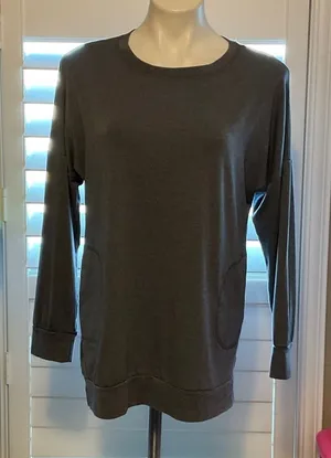 Charcoal Gray Women's Sweatshirt thumbnail 1