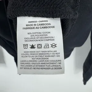Nike Black Fleece Crewneck‎ Sweatshirt Gold Logo Small thumbnail 6