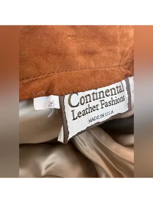 Vintage Continental leather Fashions Suede Leather Pants [COPY] thumbnail 7