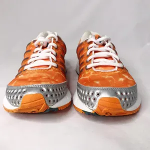 K Swiss K-Ona LA Marathon Running Sneakers Shoes Orange Grey Silver Women 7 thumbnail 4