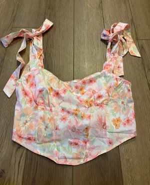 Floral Top Multi Size M thumbnail 1