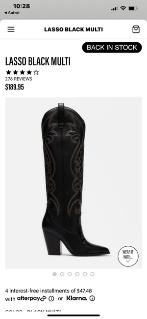 Steve Madden Boots thumbnail 5