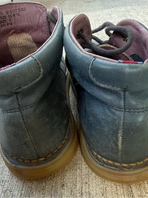 Dr. Martens 9529 Boot Made In England Leather Lace-Up Chukka Boots Moccasin Grey thumbnail 6